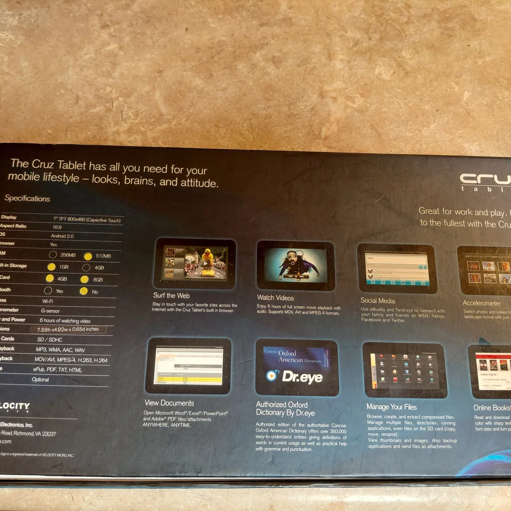 Tablet - Black